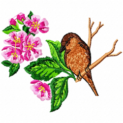 Flowers Embroidery Design 1 Flowers Embroidery Design 1